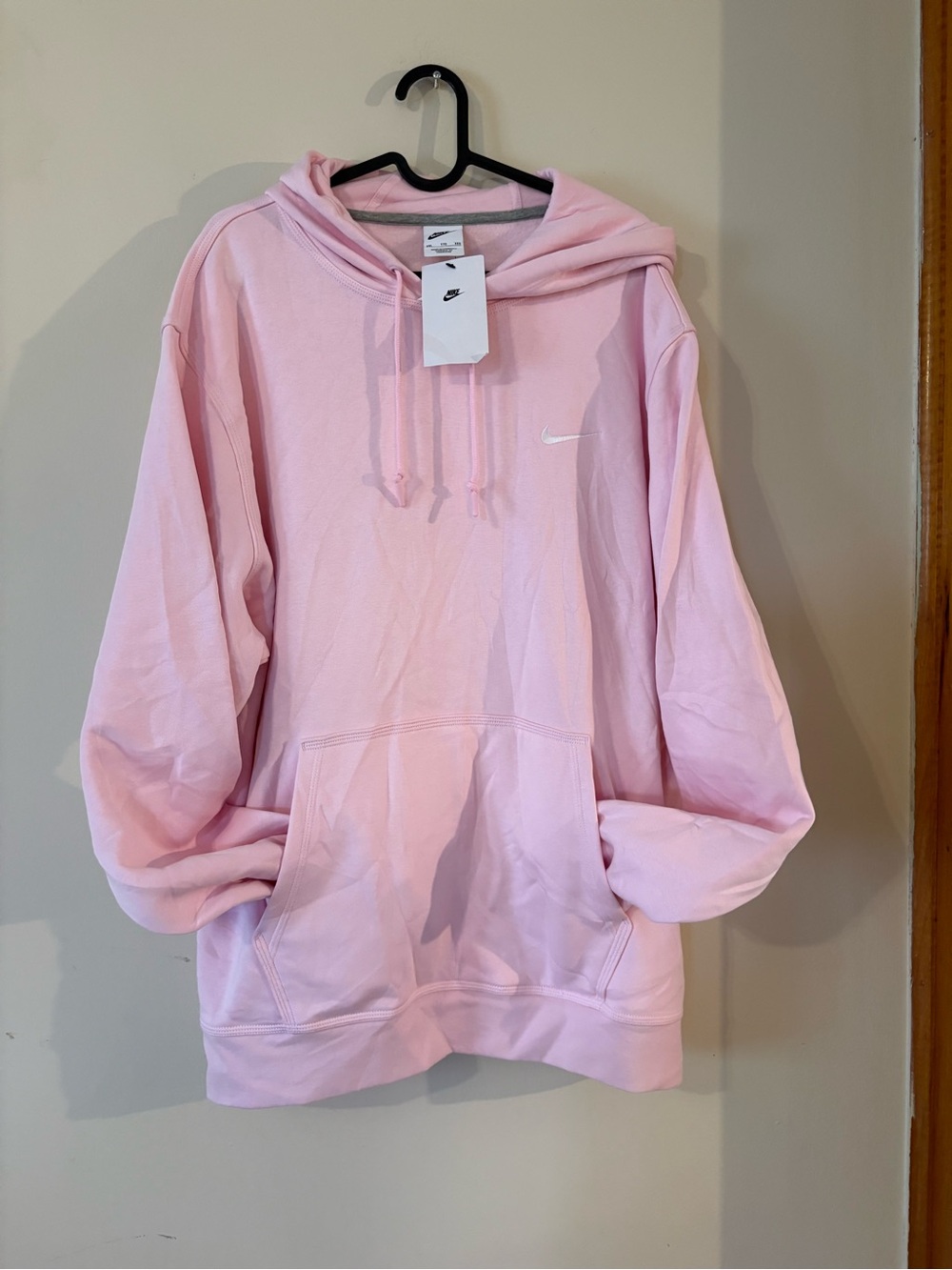 Nike Mens NWT Pink Hoodie Sweater XXL